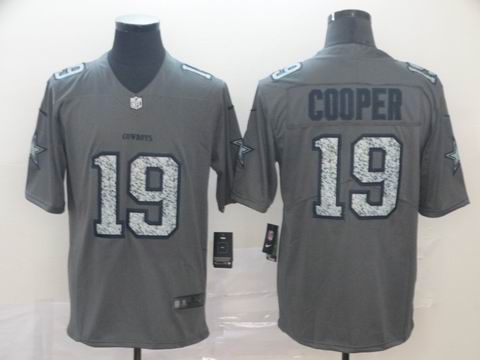 dallas cowboys #19 Cooper gray fashion static jersey