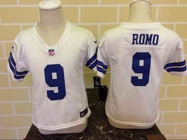 infant baby jersey nfl cowboys #9 Romo white