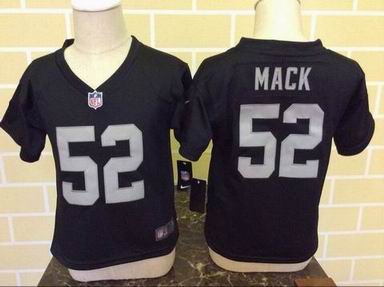 infant baby jersey nfl raiders 52 Mack black