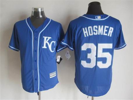 mlb Kansas City Royals #35 hosmer blue jersey
