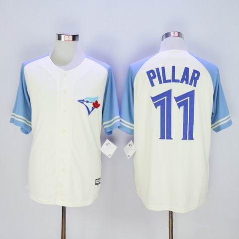 mlb Toronto Blue Jays #11 Pillar white jersey