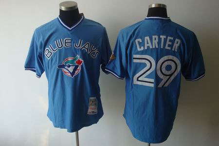 mlb Toronto Blue Jays #29 Carter m&n Blue