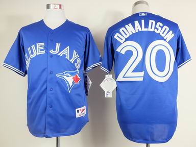mlb Toronto Blue Jays 20 Donaldson blue jersey
