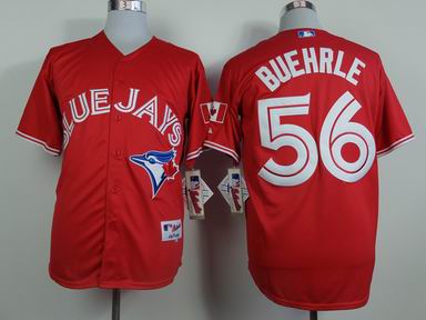mlb Toronto Blue Jays 56 Buehrle red jersey