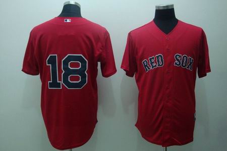 mlb boston red sox #18 matsuzaka red[cool base]
