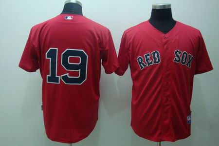 mlb boston red sox #19 beckett red[cool base]