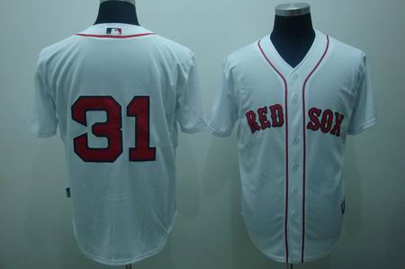 mlb boston red sox #31 lester white[cool base]