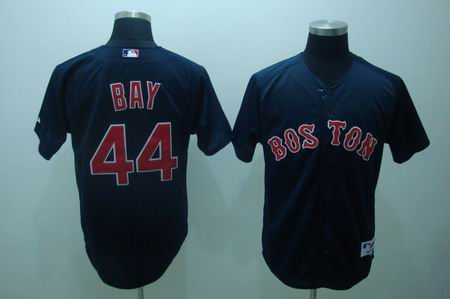mlb boston red sox #44 bay dark blue cool base