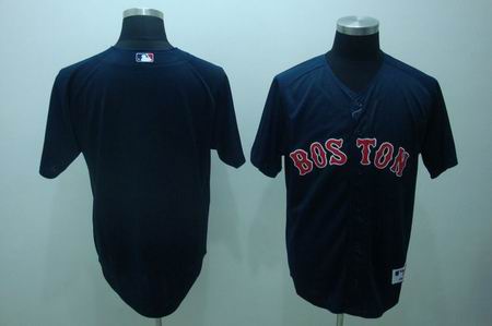 mlb boston red sox blank dark blue 2009 style