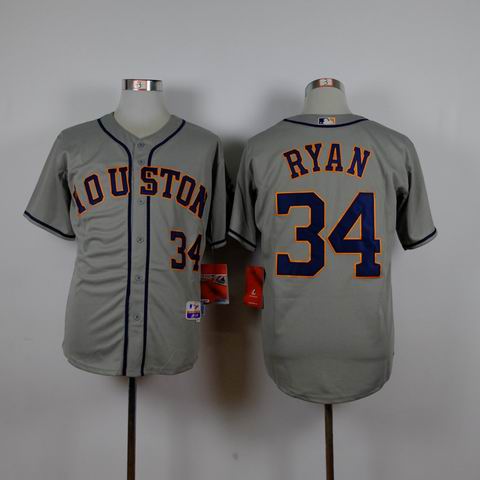mlb houston astros #34 ryan grey jersey