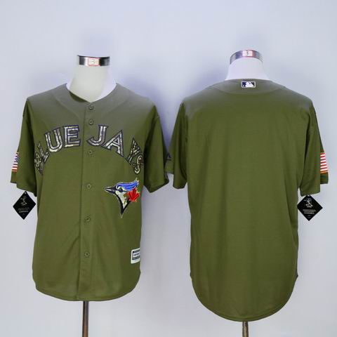 mlb toronto blue jays blank green jersey