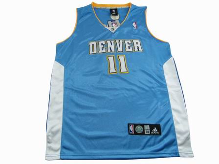 NBA Denver Nuggets #11 Chris Andersen Baby Blue Jersey