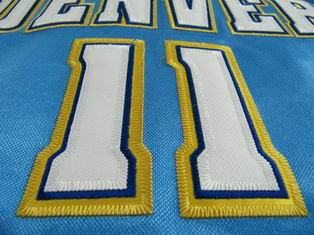 NBA Denver Nuggets #11 Chris Andersen Baby Blue Jersey