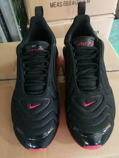 air max 720 black and red