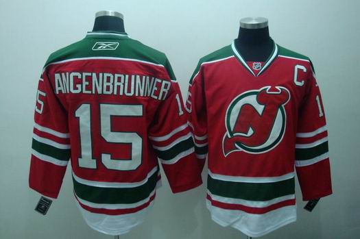 new jersey devils #15 angenbrunner redgreen[3rd]