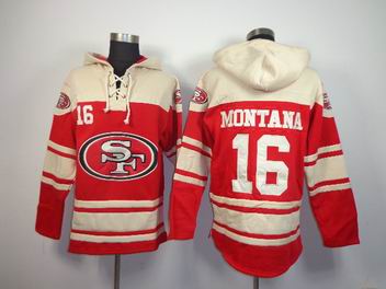 nfl 49ers 16 Montana sweatshirts hoody