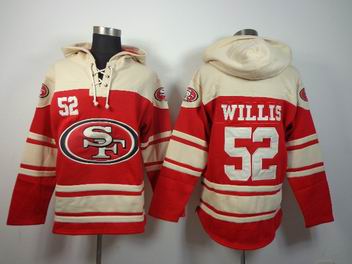 nfl 49ers 52 Willis sweatshirts hoody