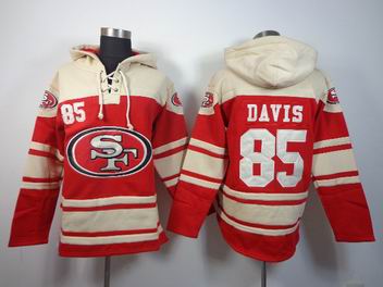 nfl 49ers 85 Davis sweatshirts hoody