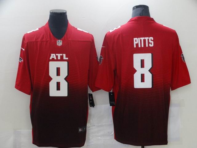 nfl ATL falcons #8 PITTS red vapor untouchable jersey