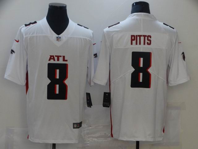 nfl ATL falcons #8 PITTS white vapor untouchable jersey