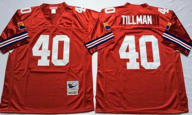 nfl Arizona Cardinals #40 Tillman red throwback jersey