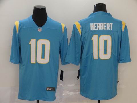 nfl Chargers #10 HERBERT blue vapor untouchable jersey