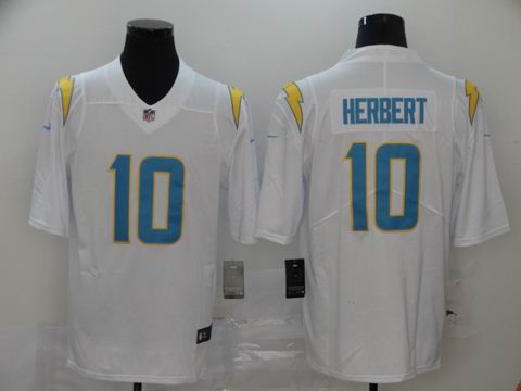 nfl Chargers #10 Herbert white vapor untouchable jersey