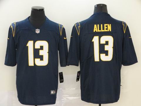 nfl Chargers #13 ALLEN navy vapor untouchable jersey
