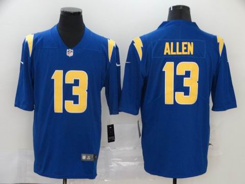 nfl Chargers #13 Allen blue rush jersey