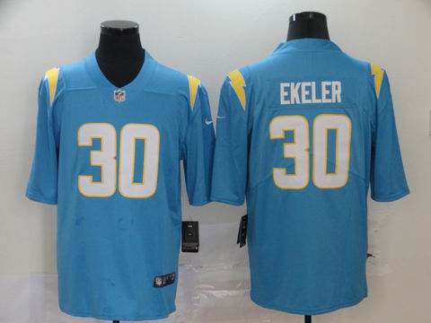 nfl Chargers #30 EKELER blue vapor untouchable jersey
