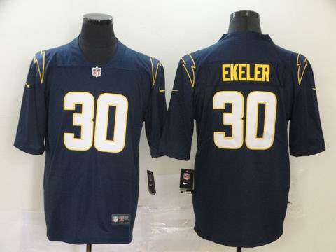 nfl Chargers #30 EKELER navy vapor untouchable jersey