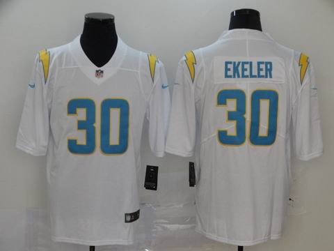 nfl Chargers #30 EKELER white vapor untouchable jersey