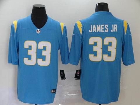 nfl Chargers #33 James Jr blue vapor untouchable jersey