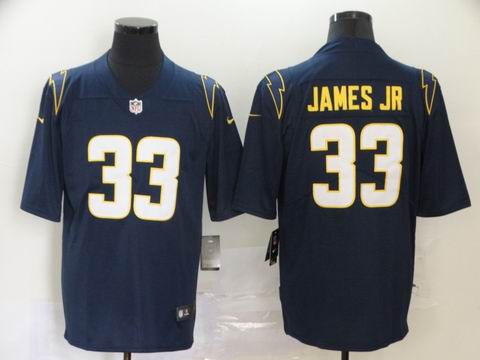 nfl Chargers #33 James Jr navy rush jersey