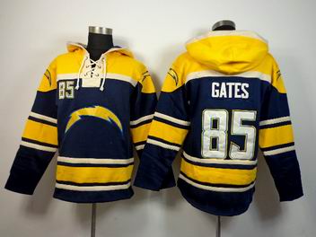 nfl Chargers 85 Gates sweatshirts hoody