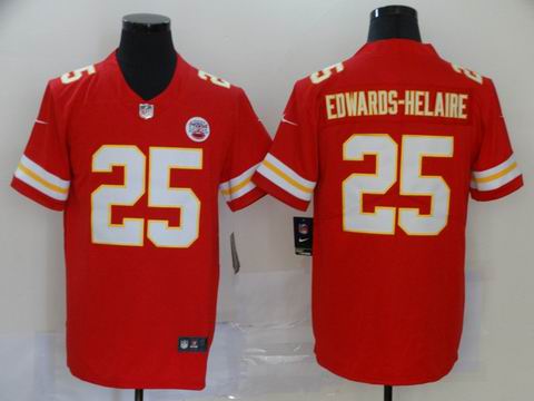 nfl Kansas city Chiefs #25 EDWARDS-HELAIRE red vapor untouchable jersey