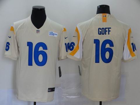 nfl Los Angeles Rams #16 GOFF bone vapor untouchable jersey