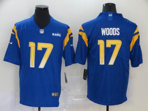 nfl Los Angeles Rams #17 Robert Woods royal vapor untouchable jersey