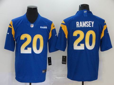 nfl Los Angeles Rams #20 RAMSEY blue Vapor untouchable jersey
