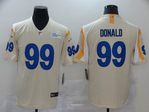 nfl Los Angeles Rams #99 DONALD Bone vapor untouchable jersey