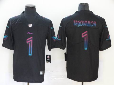 nfl Miami Dolphins #1 TAGOVAILOA black city edition jersey
