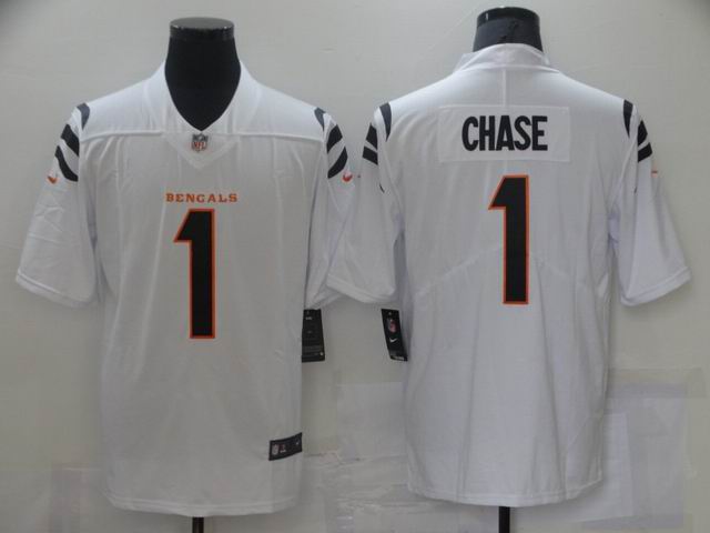 nfl bengals #1 CHASE white vapor untouchable jersey