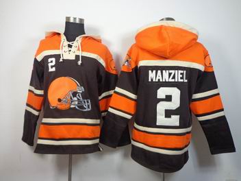 nfl browns 2 Manziel sweatshirts hoody