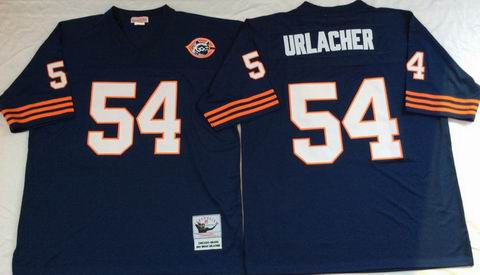 nfl chicago bears #54 Urlacher blue throwback jersey