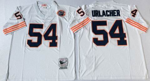 nfl chicago bears #54 Urlacher white throwback jersey