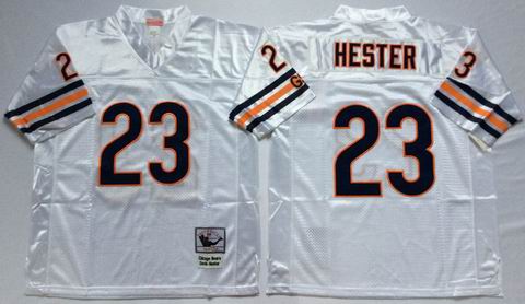 nfl chicago bears 23 Hester white throwback jersey