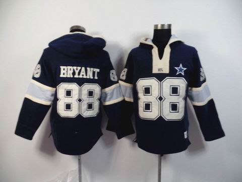nfl dallas cowboys 88 Bryant blue sweatshirt hoody