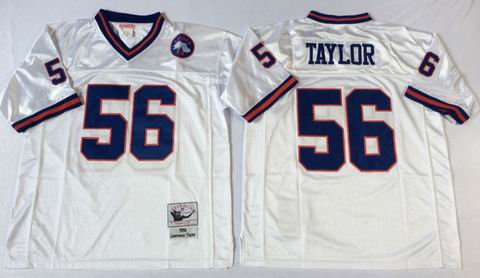nfl new york giants #56 Taylor white throwback jersey
