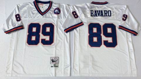 nfl new york giants #89 Bavaro white throwback jersey