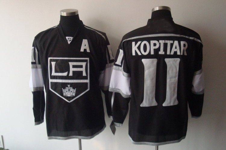 nhl LA kings #11 kopitar black